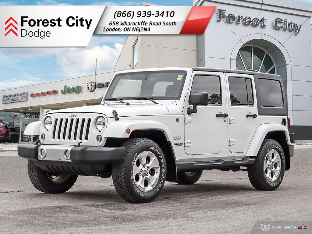 Pre Owned 2014 Jeep Wrangler Unlimited Sahara Standard 4door Aux With Navigation 4wd