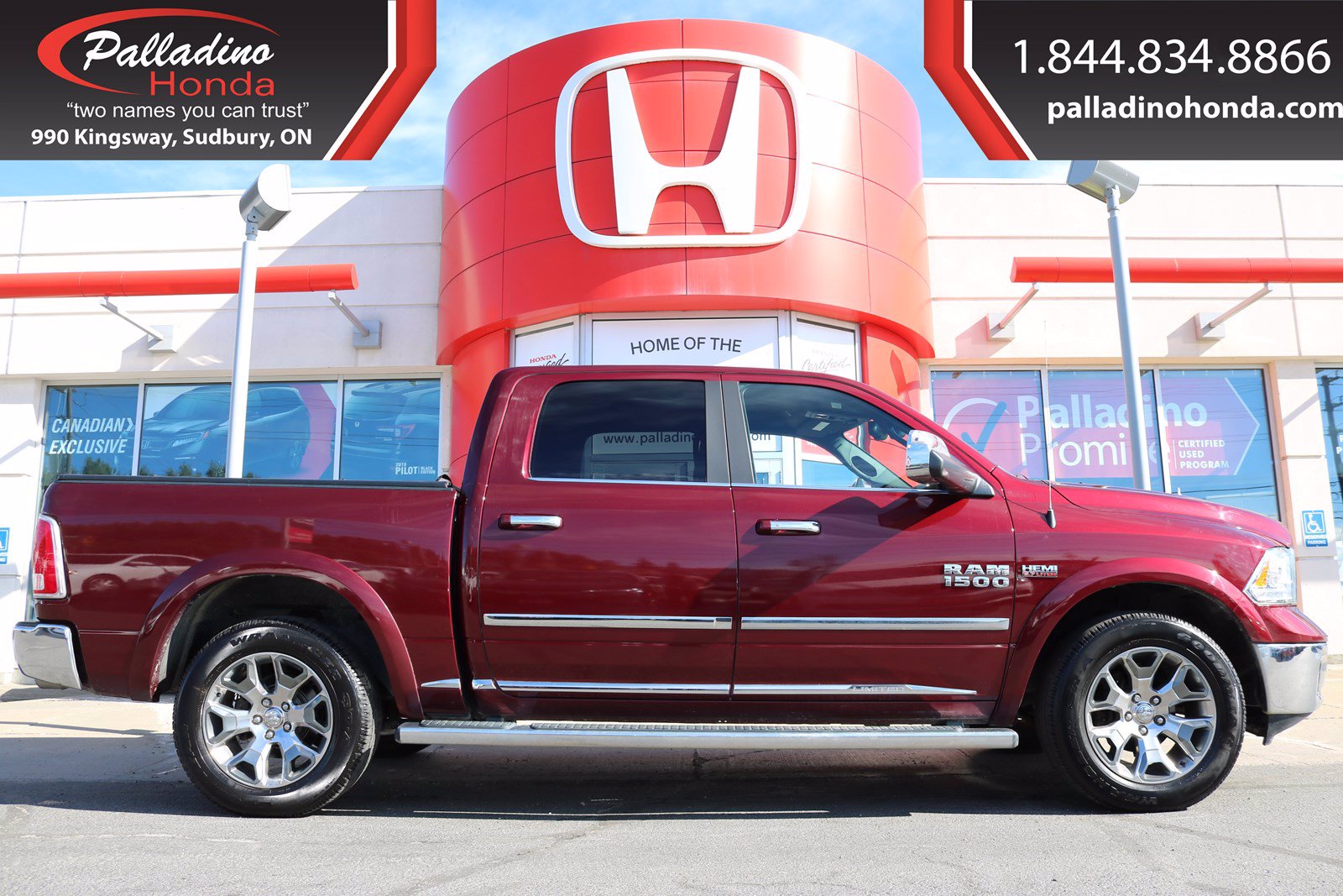 Pre Owned 2017 Ram 1500 Limited 7yr 160k Km Extended Warranty Incl