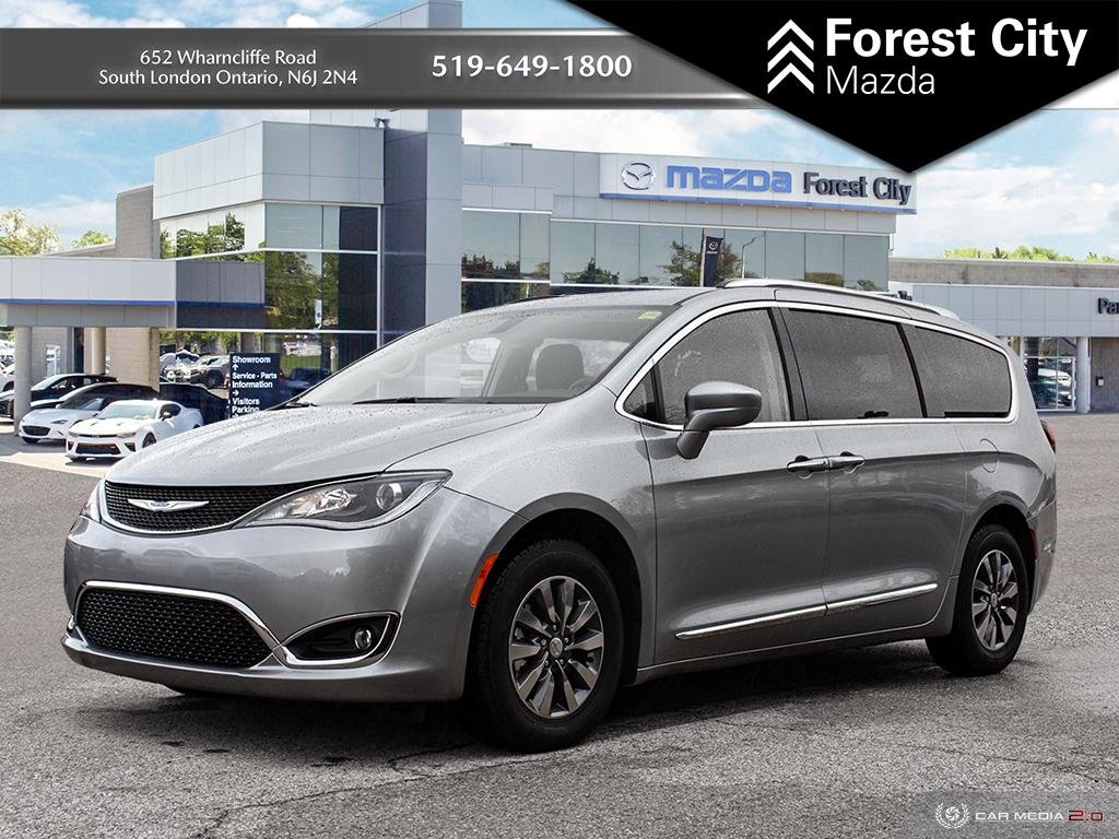 Pre Owned 2019 Chrysler Pacifica Touring L Plus Leather Interior Lots Of Storage Nav Back Up Cam With Navigation